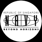 Temporary tattoo of Singapore Navy